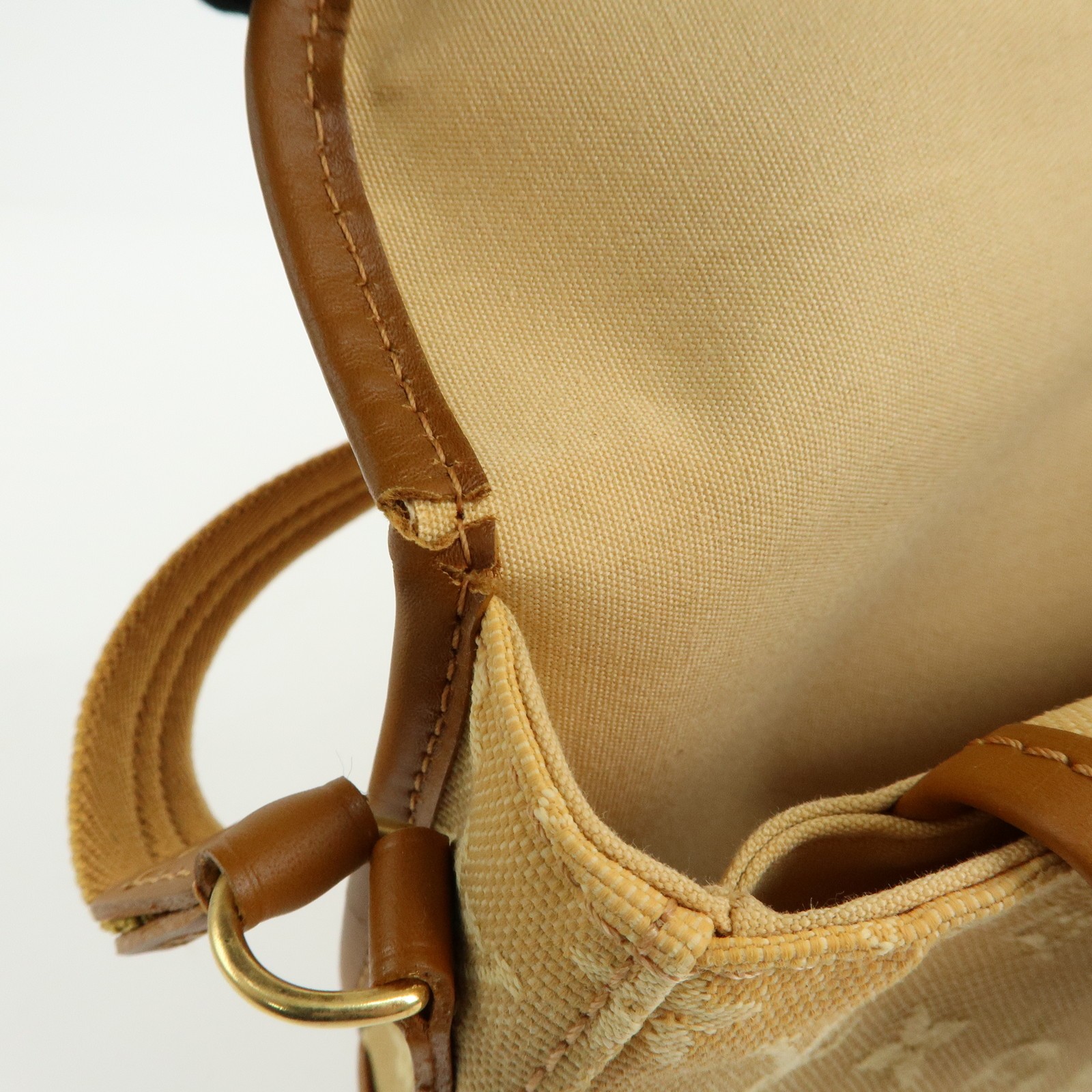 Louis Vuitton Monogram Mini Marjolie Hand Bag Beige M92694 Authentic Used F/S