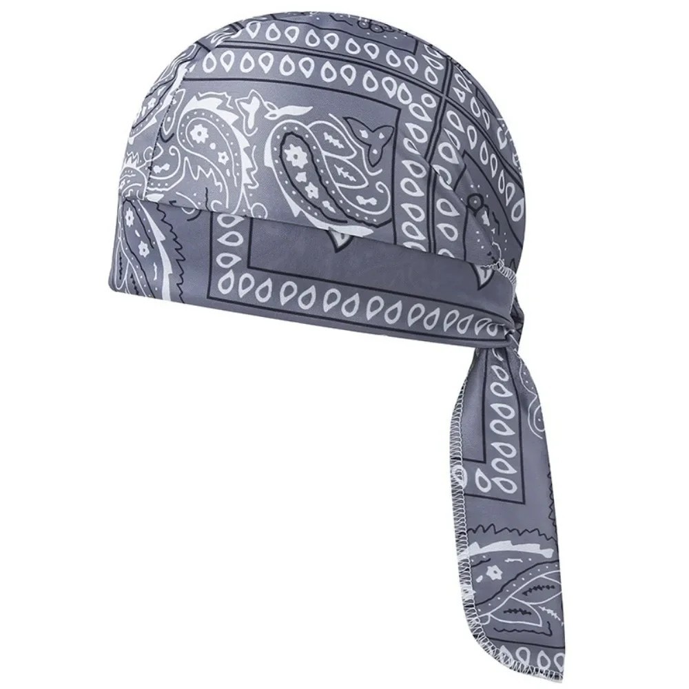 Elastic Motorcycle Wrap Biker Du Bandana Paisley Doo Rag Head Skull Cap Durag