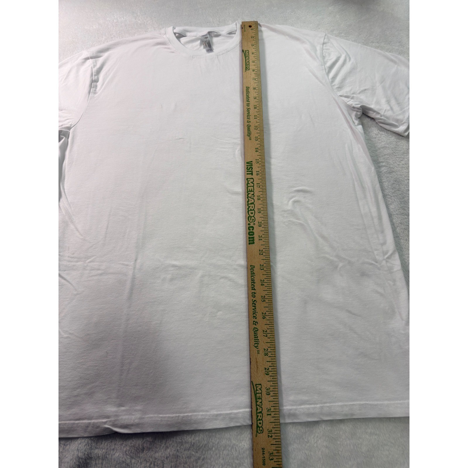 Royal Avalon Sun-Ray Bamboo Cotton Blend UPF 50+ White T-Shirt Mens XL