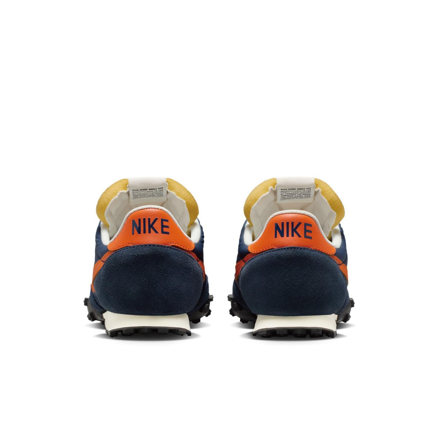 Nike Waffle Racer IM8658-400 Midnight Navy Safety Orange-Sail Men’s Size