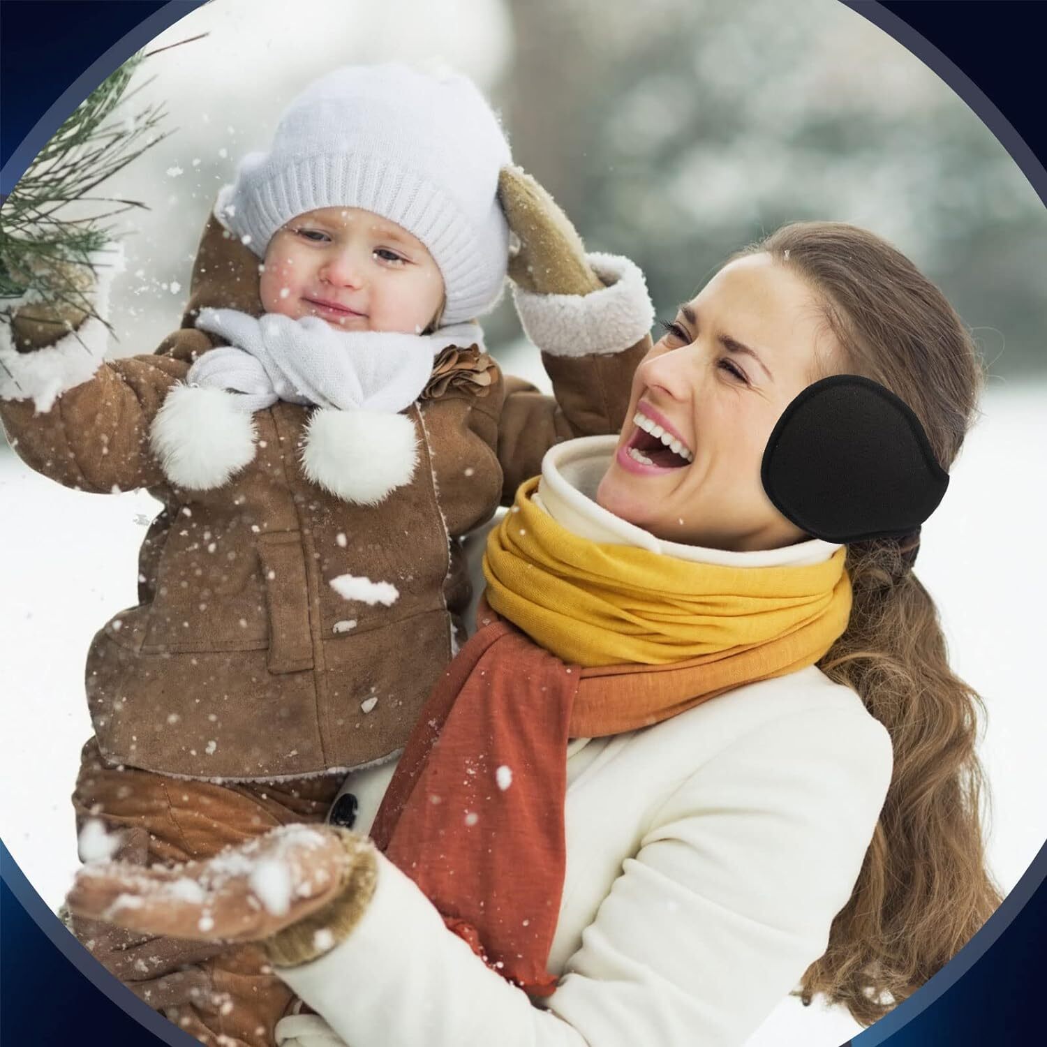 Ear Muffs Fleece Insulation Winter Ear Warmer Men Women Behind the Head Band lot