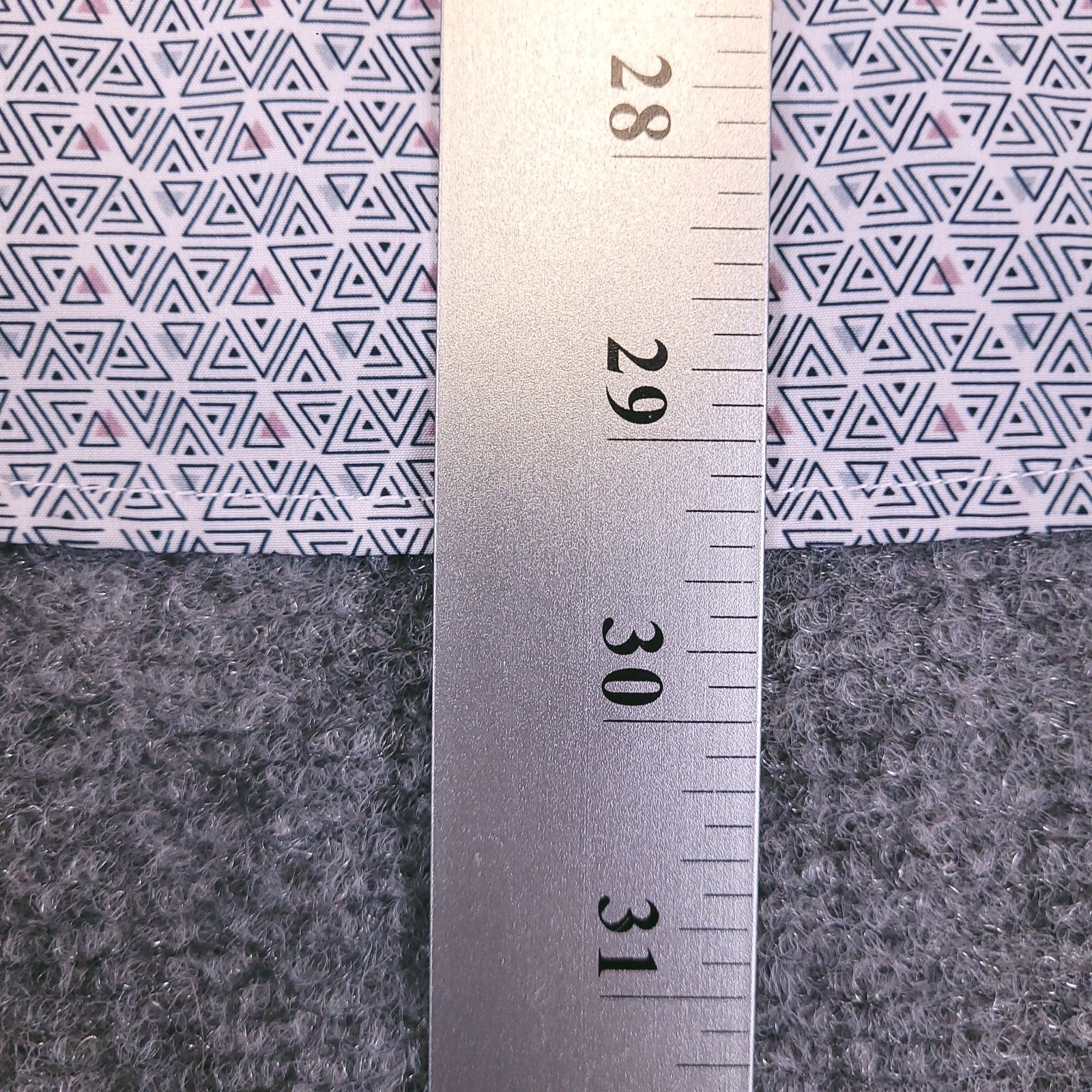7d 7 Diamonds Shirt Men Small Button Up Geometric 4 Way Stretch Trim Contrast
