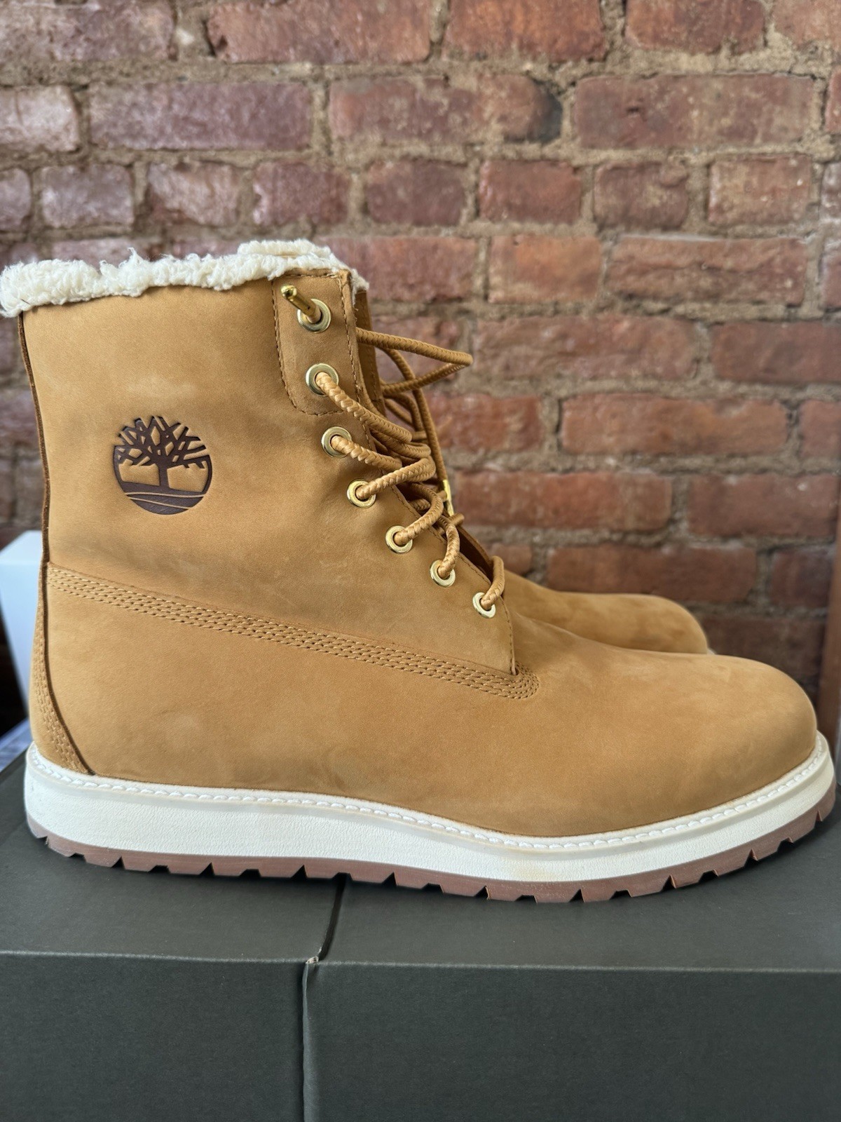 Timberland RICHMOND RIDGE Waterproof Fur Lined Leather boots TB0A2M4T 231 Wheat