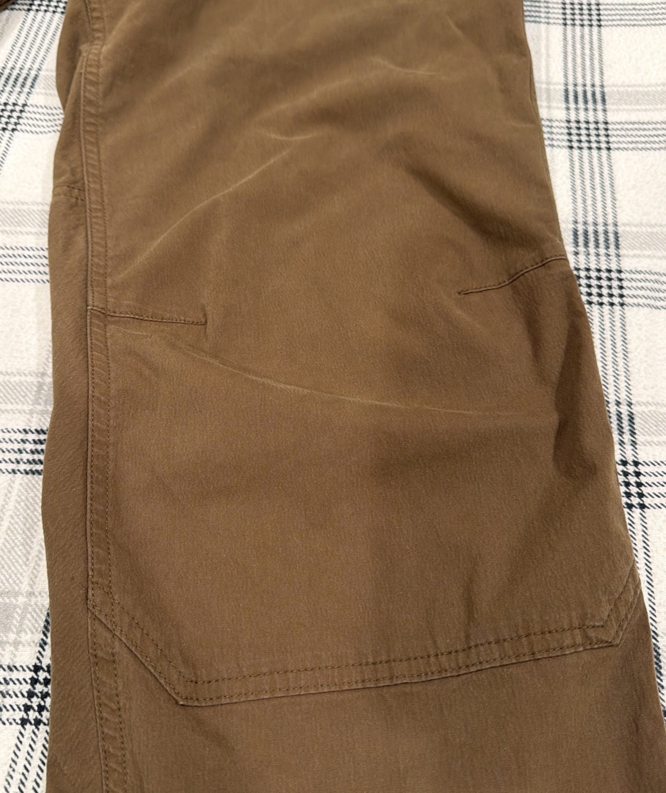 Eddie Bauer First Ascent Pants Men 36×30 Brown Guides Day Off Tactical Hiking