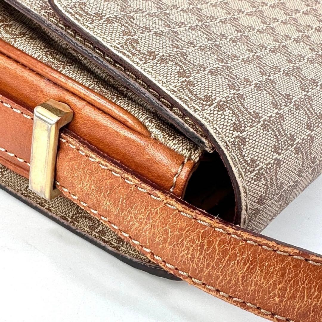CELINE Shoulder Bag Macadam Horse carriage hardware Authentic From Japan