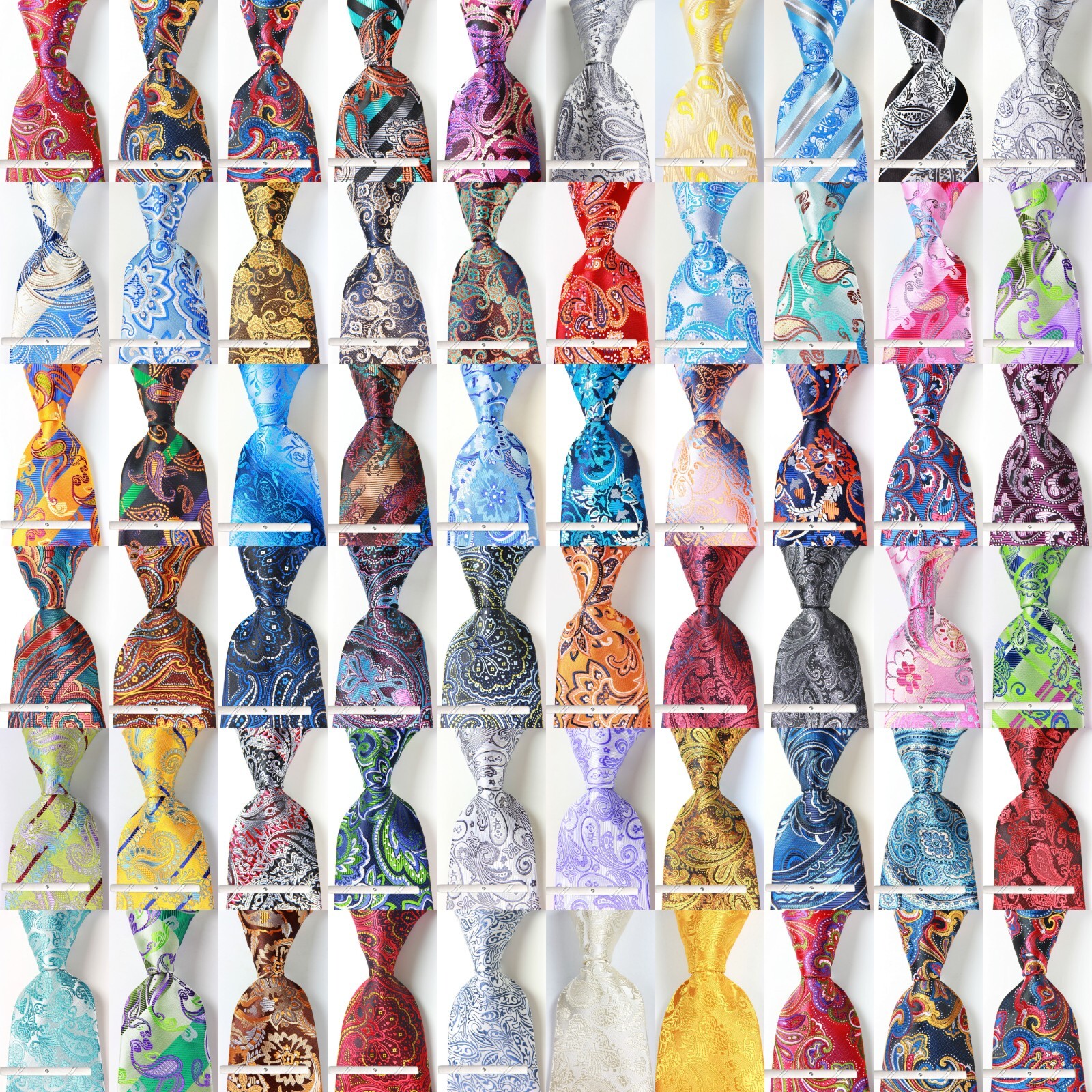 New Classic Styles Tie Paisley JACQUARD WOVEN 100% Silk Men’s Necktie Tie