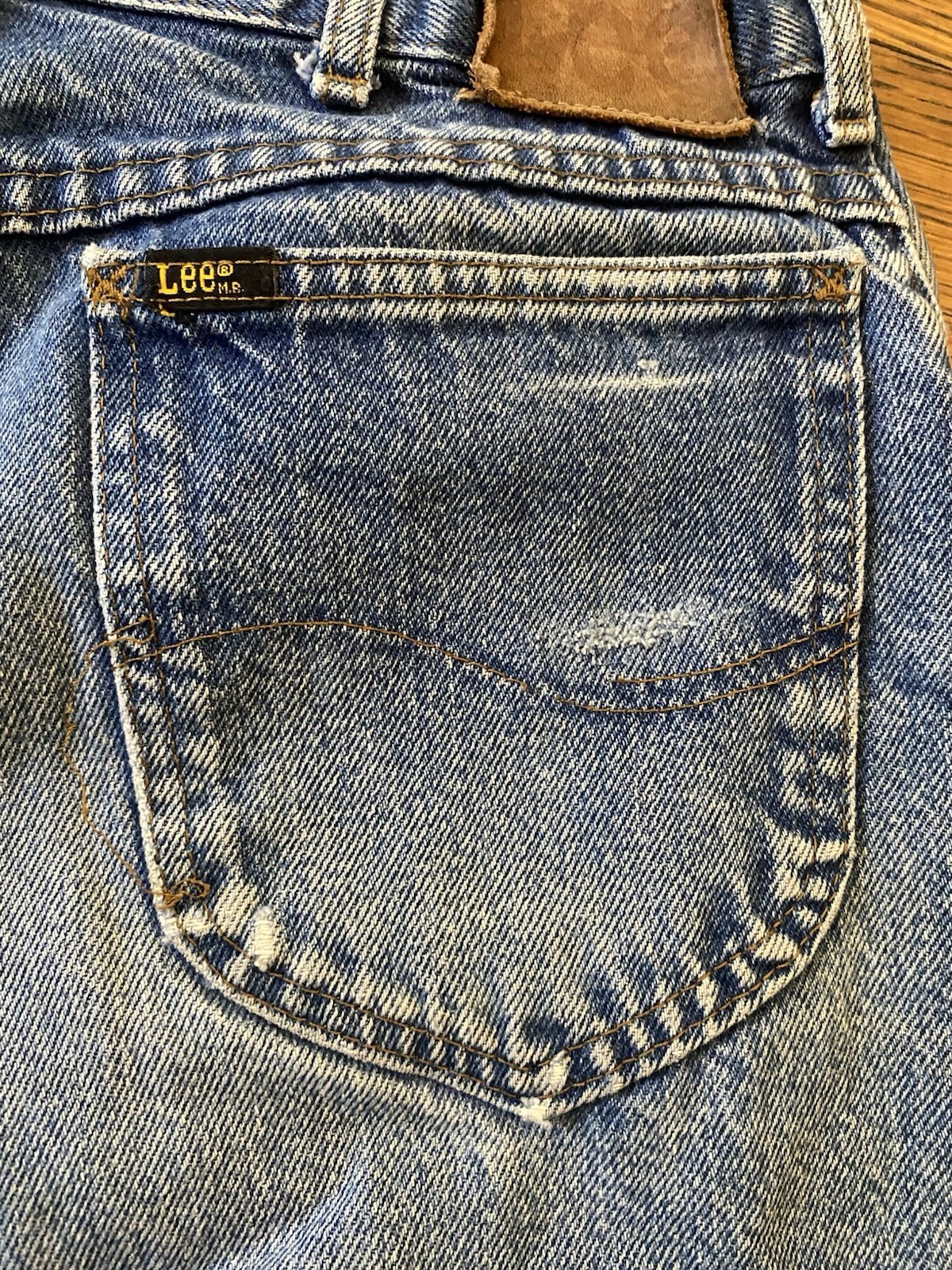 Union Made in USA bootcut Lee Jeans