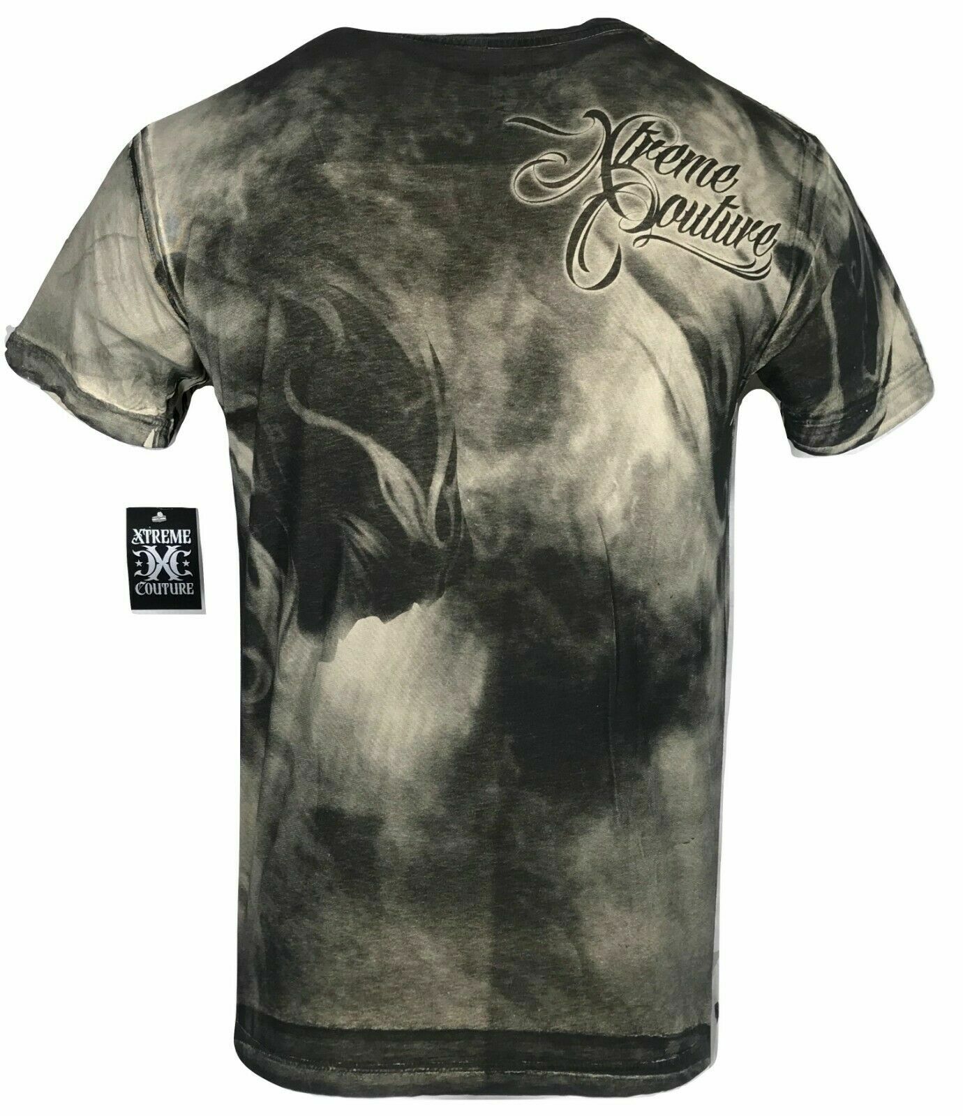 Xtreme Couture Affliction Men’s T-Shirt DARK HORSE Skull Tattoo Biker S-5XL
