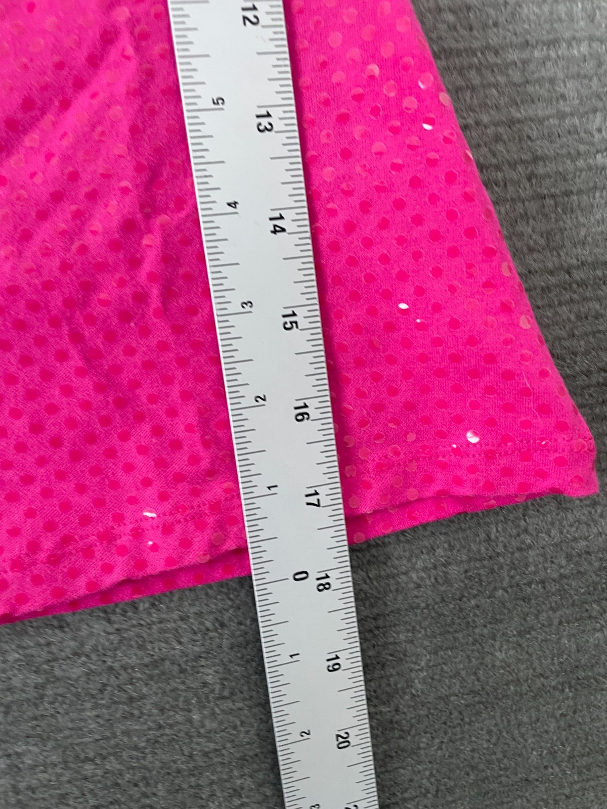 Y2K Express Top Women M Hot Pink Strapless Bra Cami Bling Indie Sleaze 2010s