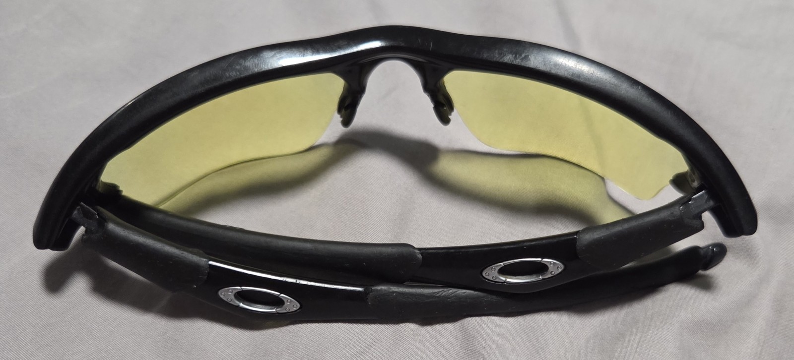 Oakley Half Jacket 1.0 Polished Black READ DESCRIPTION