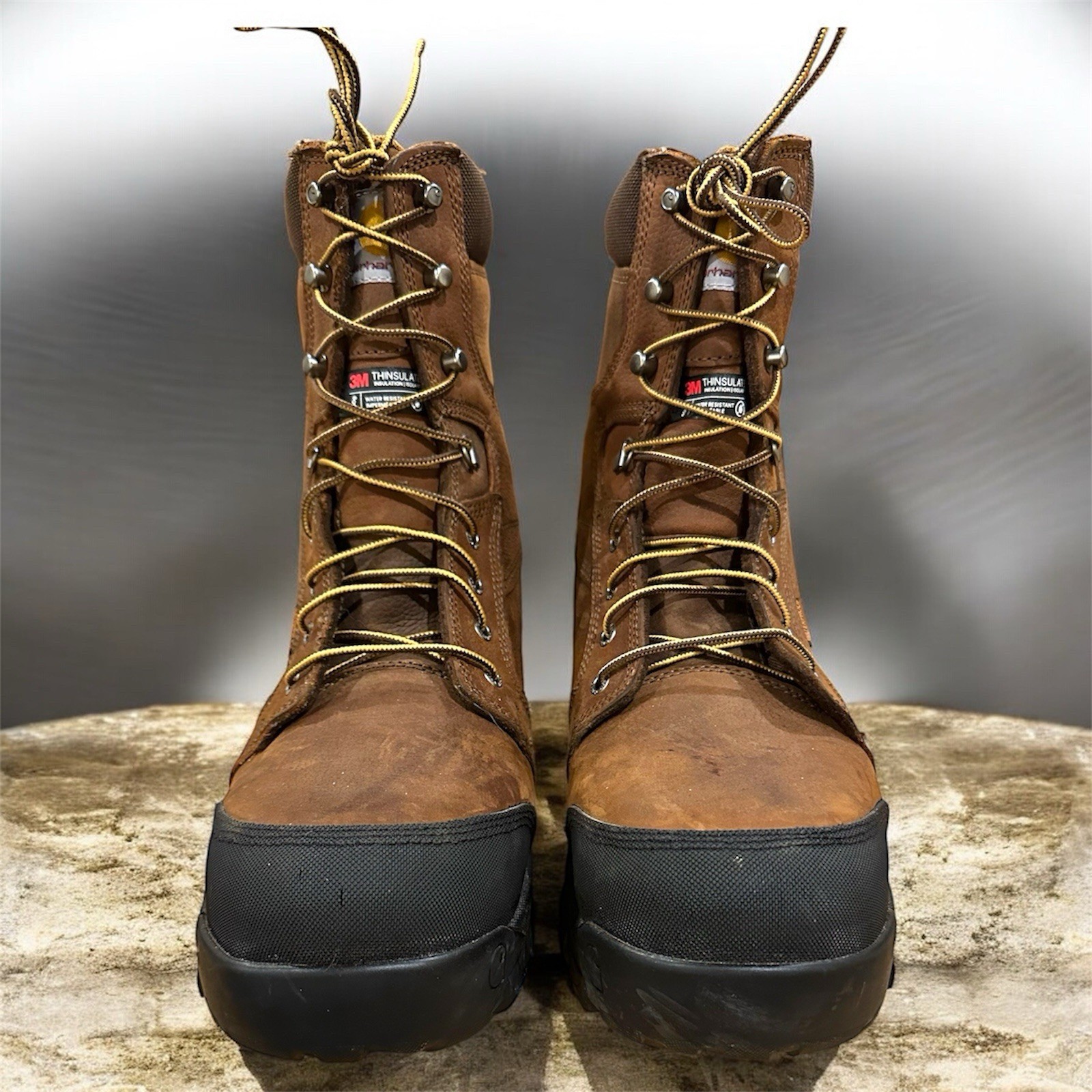 Carhartt Men’s 8″ Rugged Flex® Composite Toe Waterproof Insulated Boot Size 12