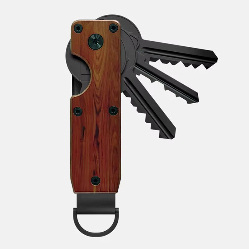 Key Organizer Compact Holder Metal Key Chain Minimalist Key Case Holder for Keyc