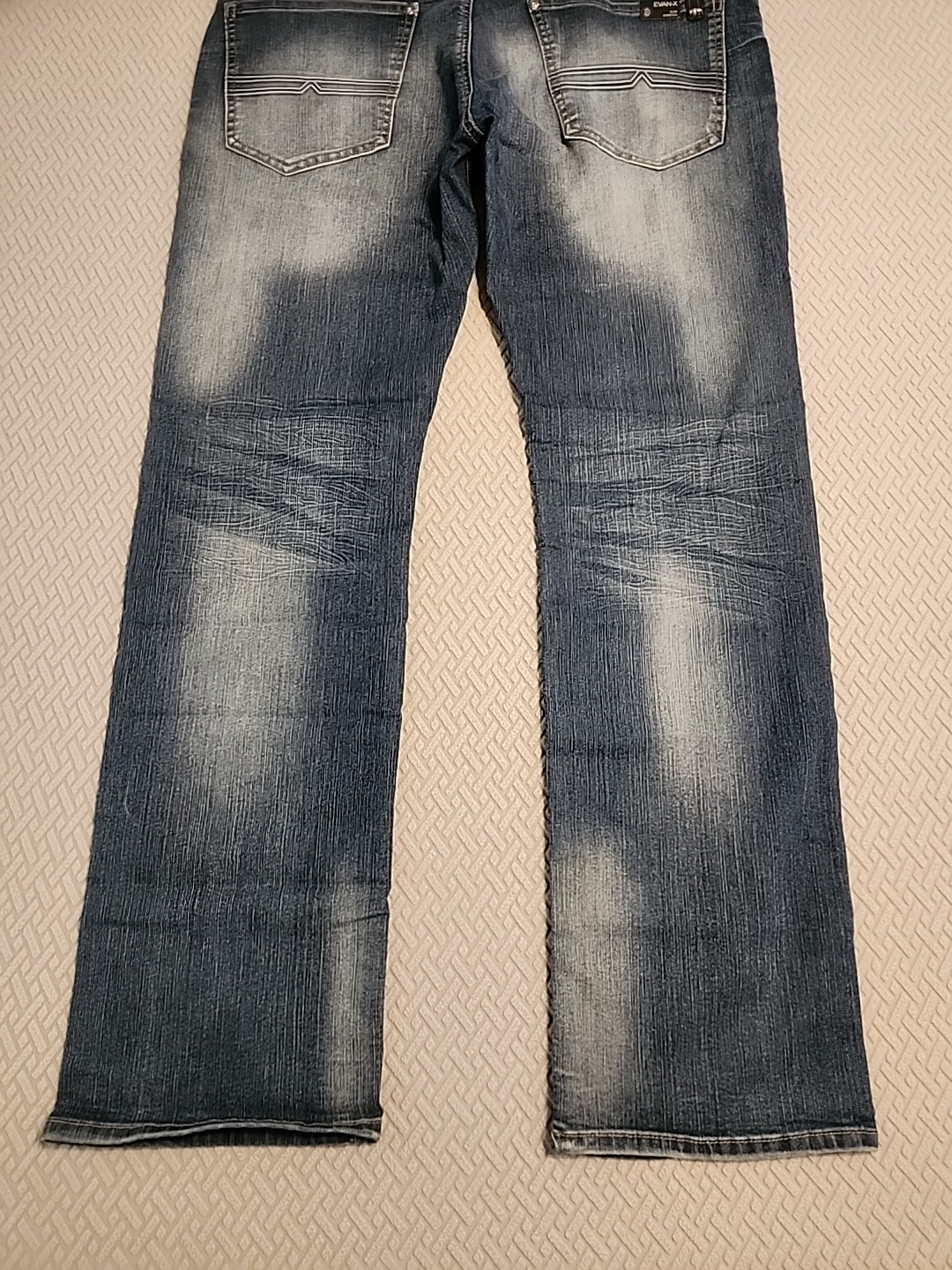 NWT $99 Buffalo David Bitton Jeans Evan-X slim strech vintage blue classic