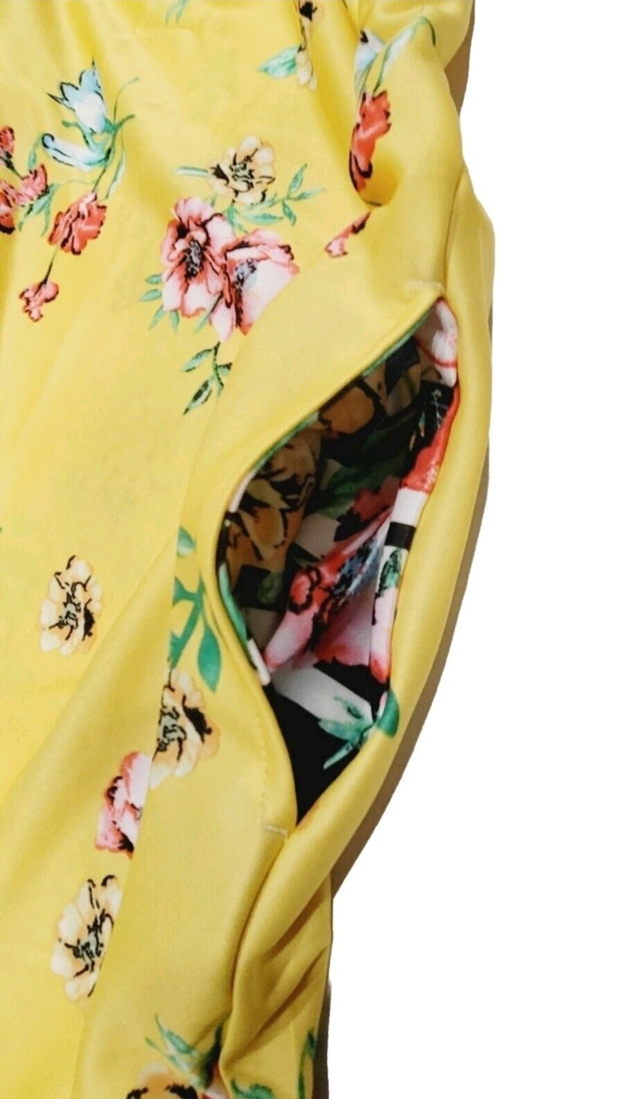 Anthony Richards VTG Yellow Floral Mumu House Patio Dress Lounger Women’s Plus