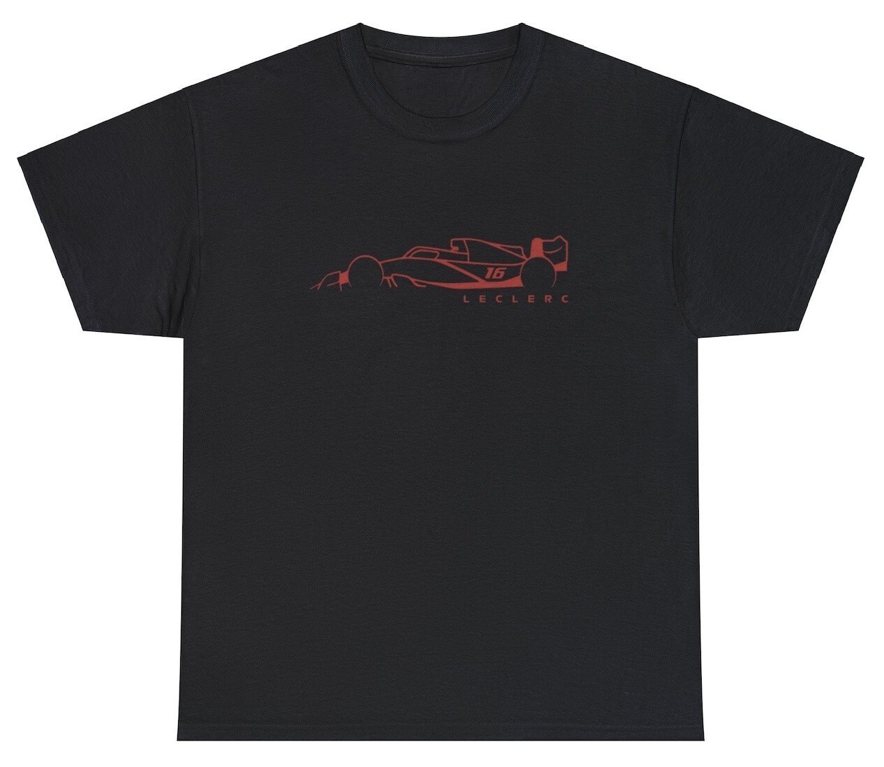 Charles Leclerc T Shirt F1 Formula One Ferarri Racing Cute Merch Fan Gift Tee