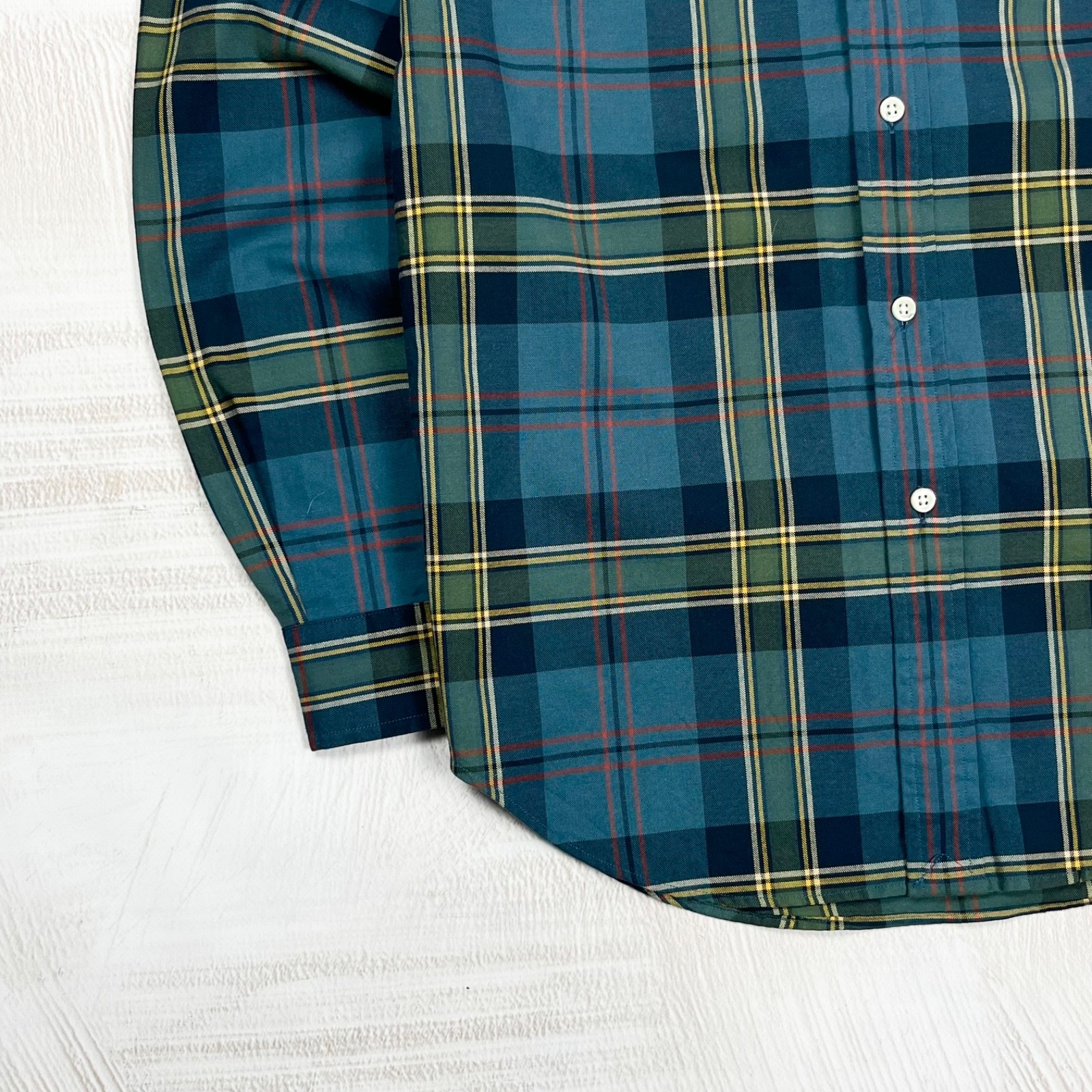 Polo Ralph Lauren Men’s Vintage Checked Plaid Button Down Classic Shirt Size S