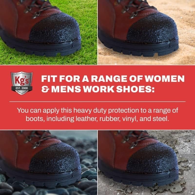 Boot Guard Brush On Toe Protection – Brush On Liquid for Tough, Long-Lasting …