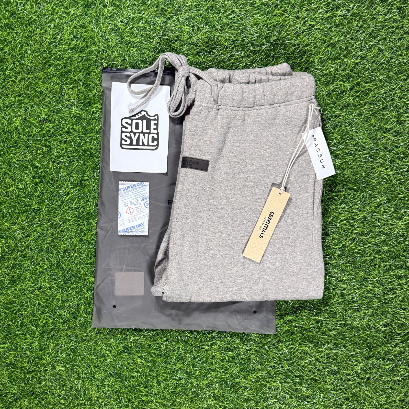 Fear of God Essentials Sweatpants SS22 Dark Oatmeal Gray 100% Authentic XXS-XXL
