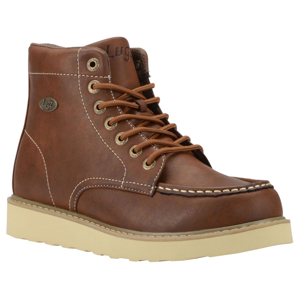 Lugz Cypress Round Toe Lace Up Mens Brown Casual Boots MCYPREGV-2013