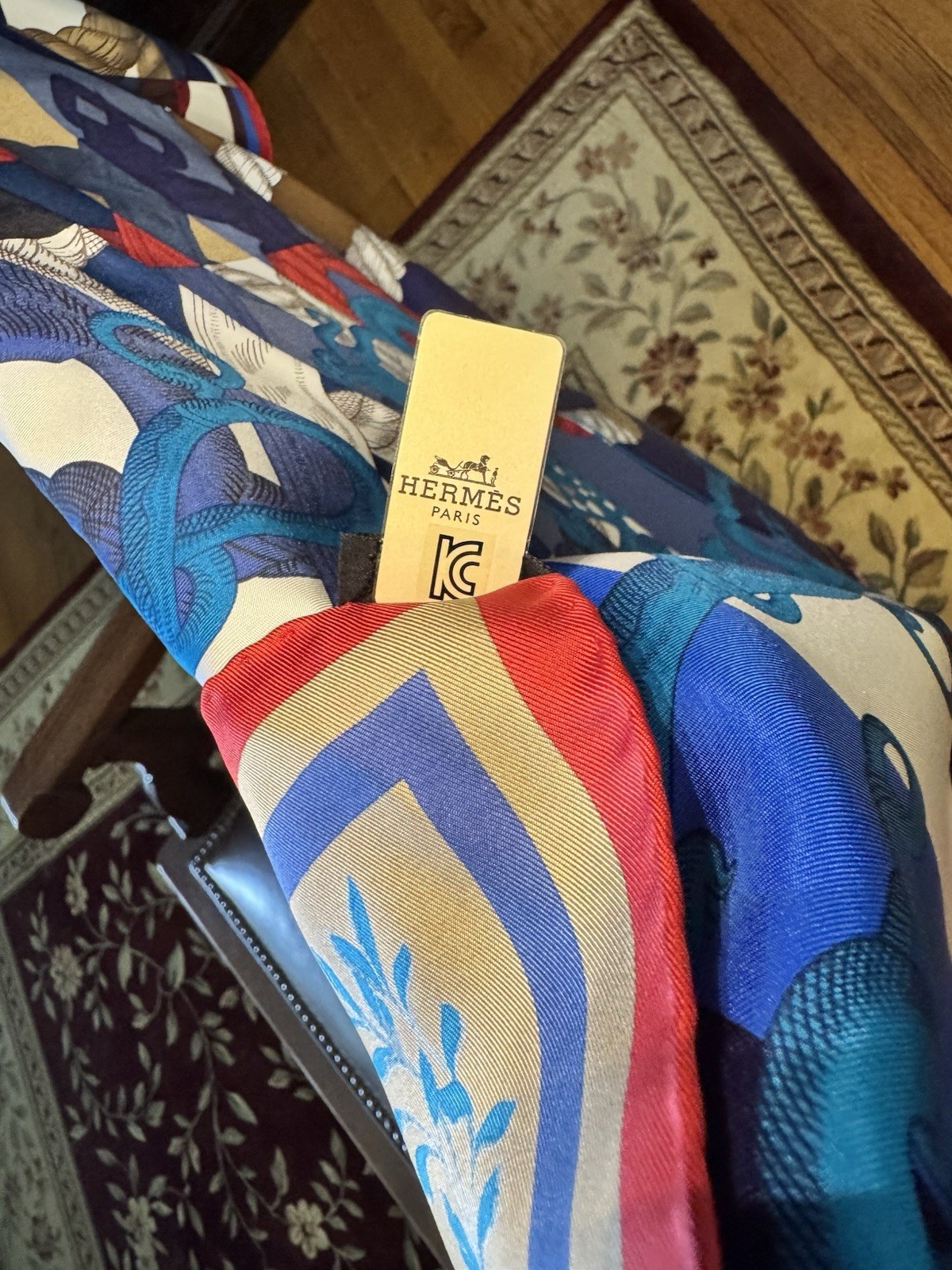 Hermes Della Cavalleria Silk Scarf 90