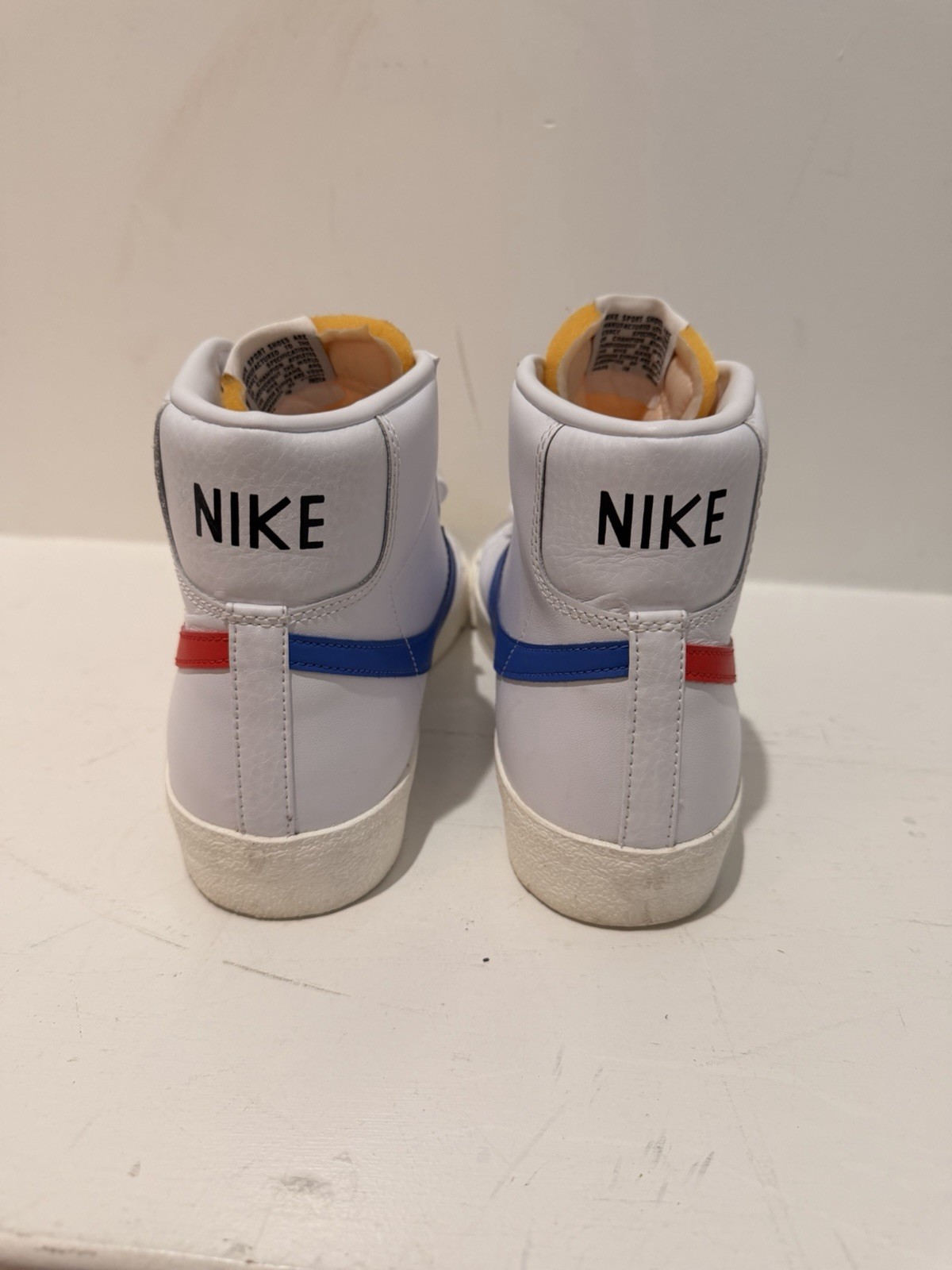Nike Blazer Mid 77 Vintage Size 10 Red And Blue
