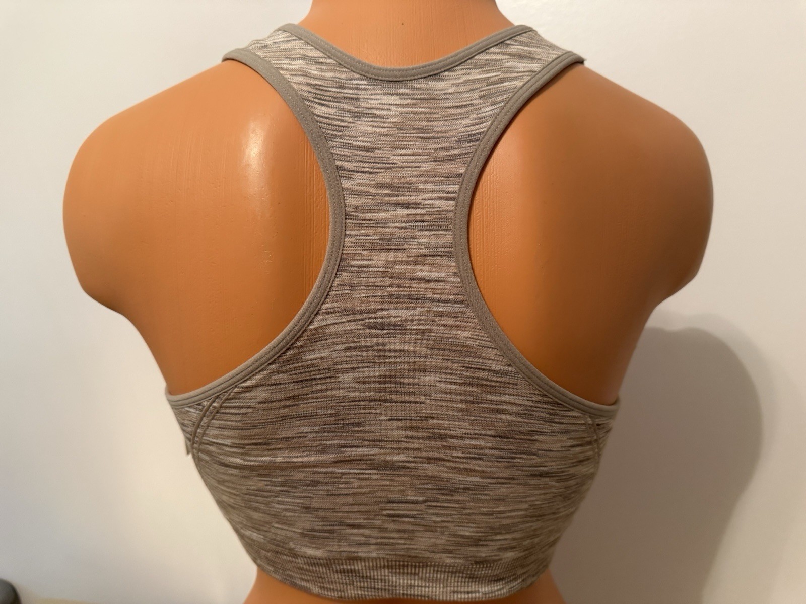 NWT Avia Zip Front Removable Pads Wire Free Sports Bra Medium Support Size XL