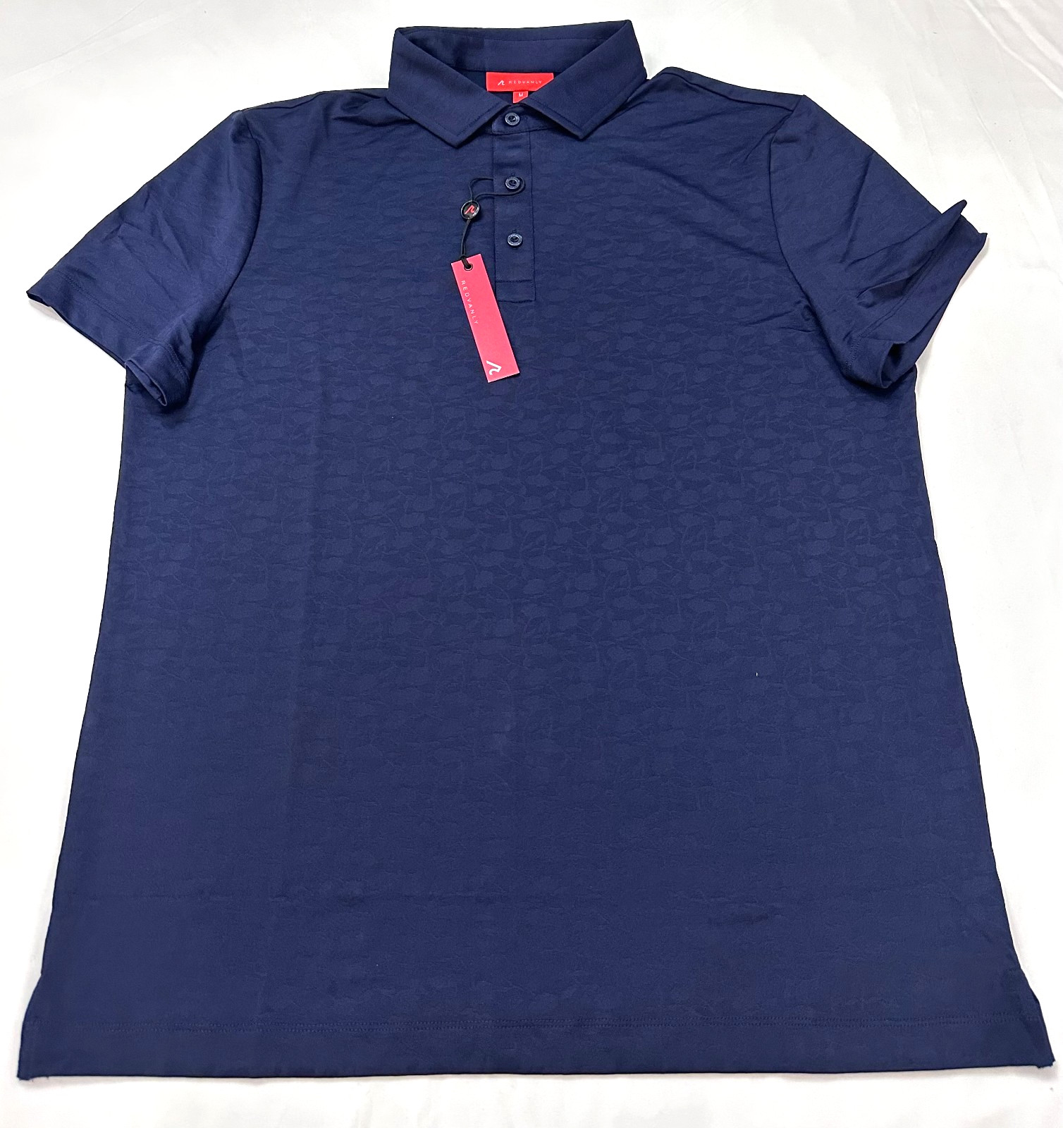 Redvanly Rodin Polo Color Midnight Navy Size Medium New No Tag