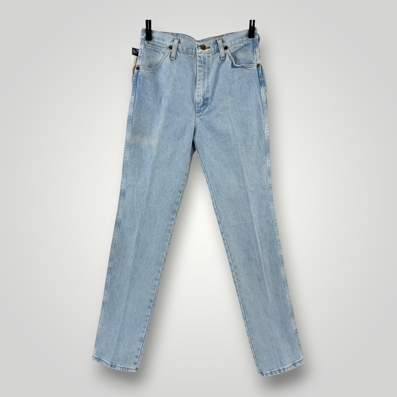 NEW Wrangler 936GBH Cowboy Cut Slim Fit Jeans Mens 31×36 (fits 30×36) Light Wash