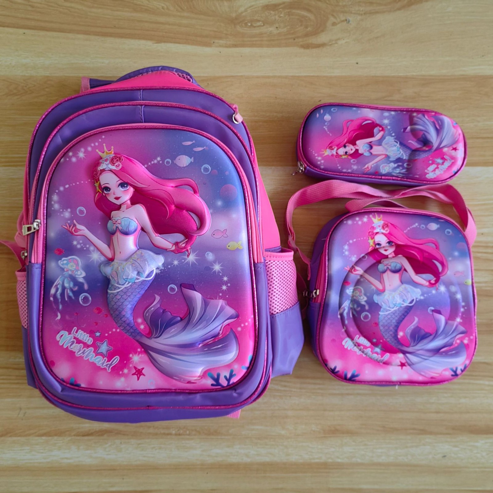 Cartoon Sofia- &KITTYThe First School Bag Backpack For Kids Girls/boys Lunch Bag