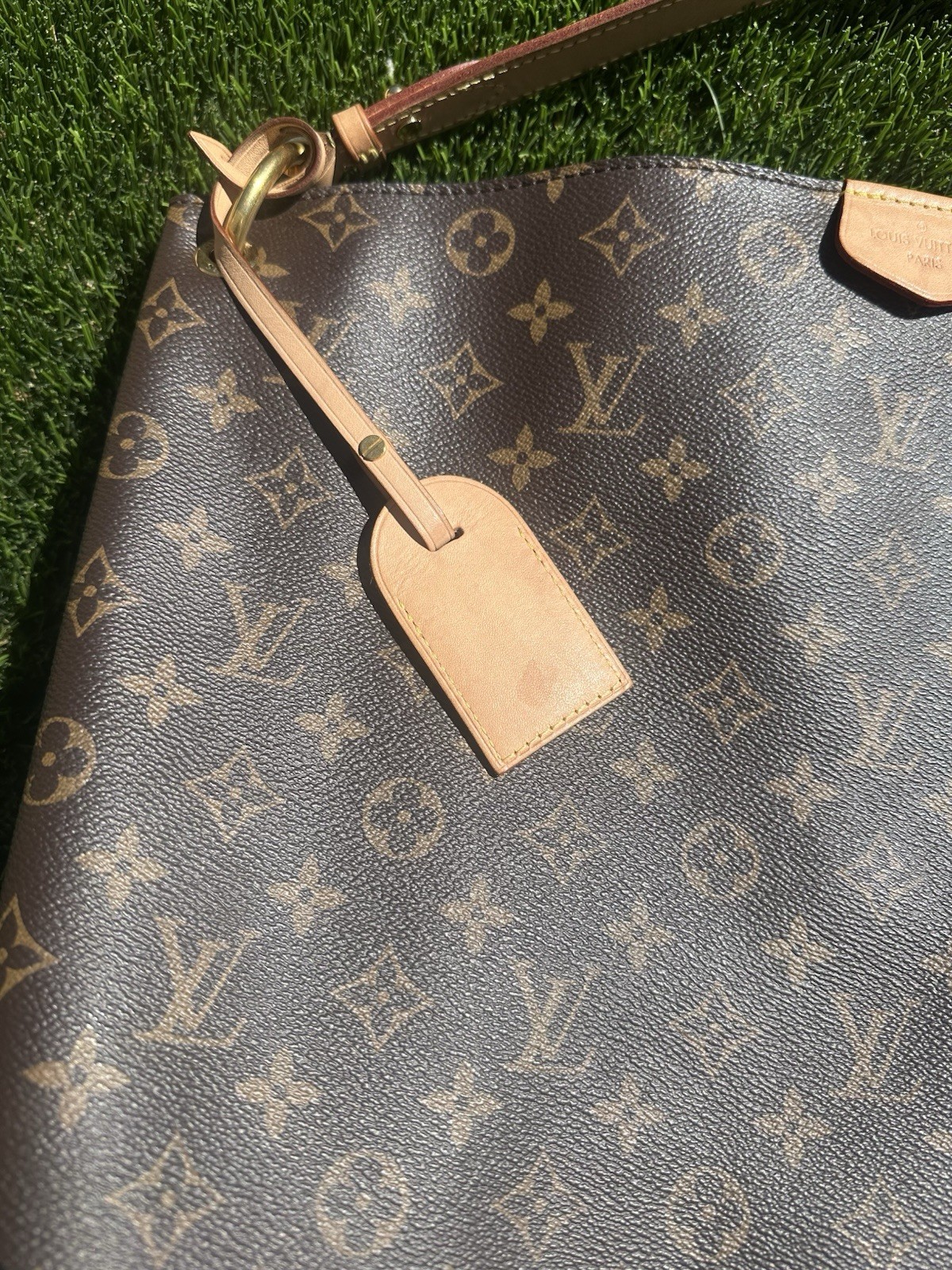 Louis Vuitton LV Monogram Graceful MM Shoulder Bag