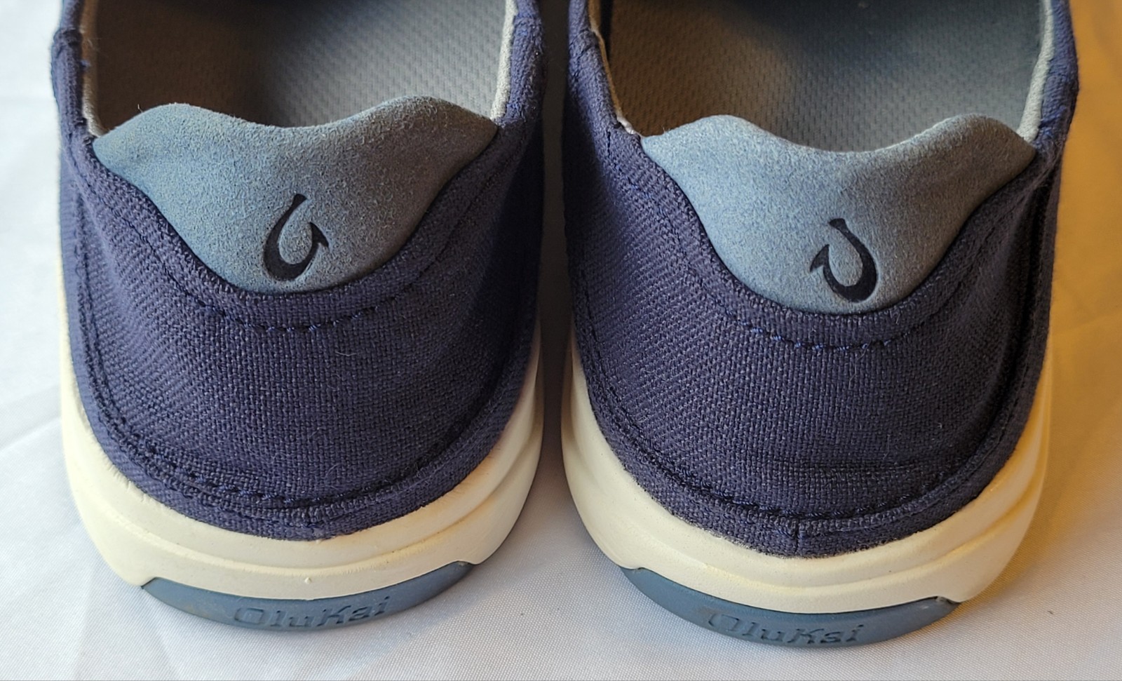 OLUKAI DEVI Lae’Ahi Lole Casual Shoes Mens Size US Size 9 Trench Blue 10515