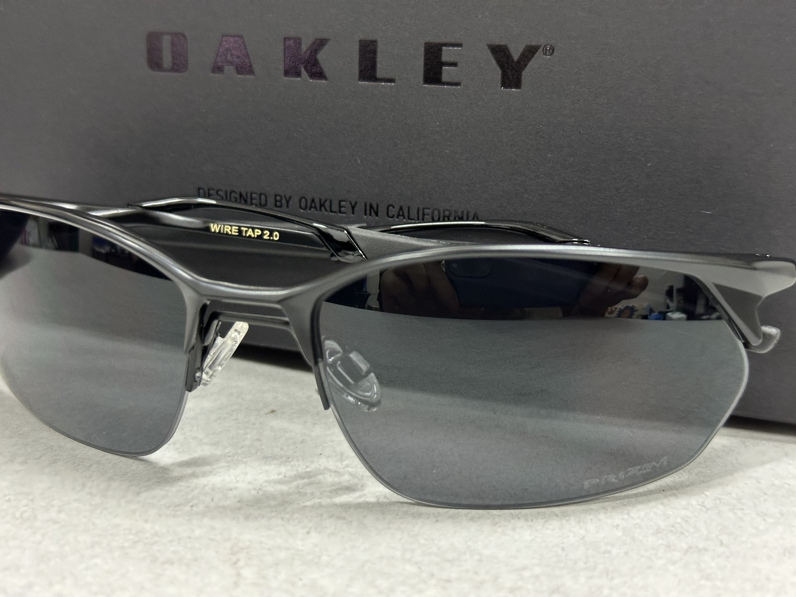 Oakley Sunglasses WIRE TAP 2.0 OO4145 Sunglasses Glasses Sports Outdoor PRIZM