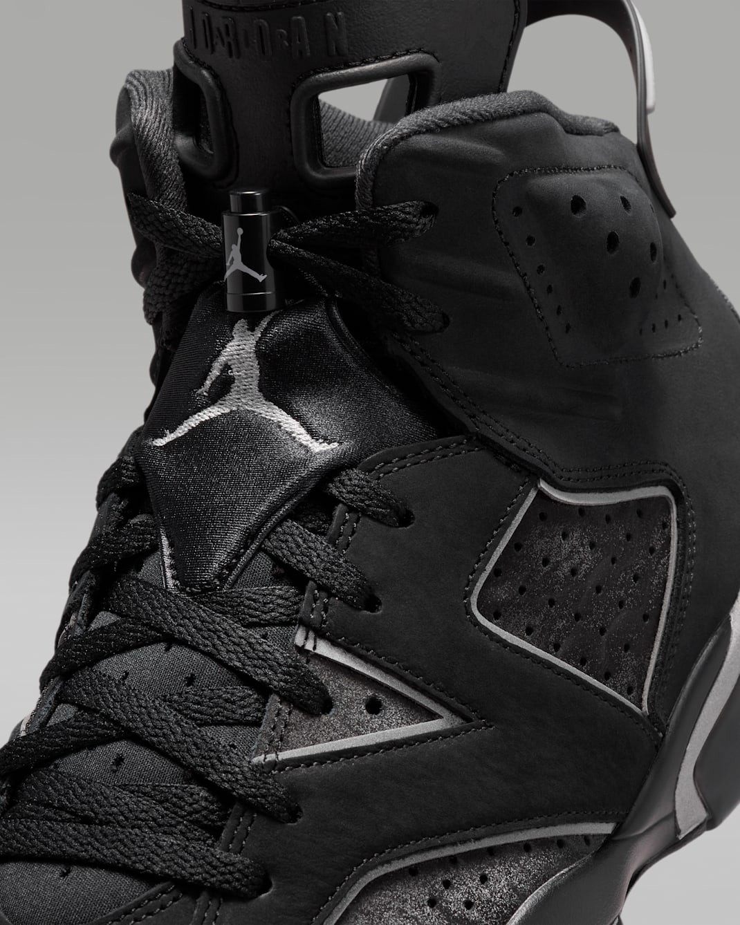 Nike Air Jordan 6 Retro “Cap and Gown” Black Silver IR2266-010 Men’s SIze NEW