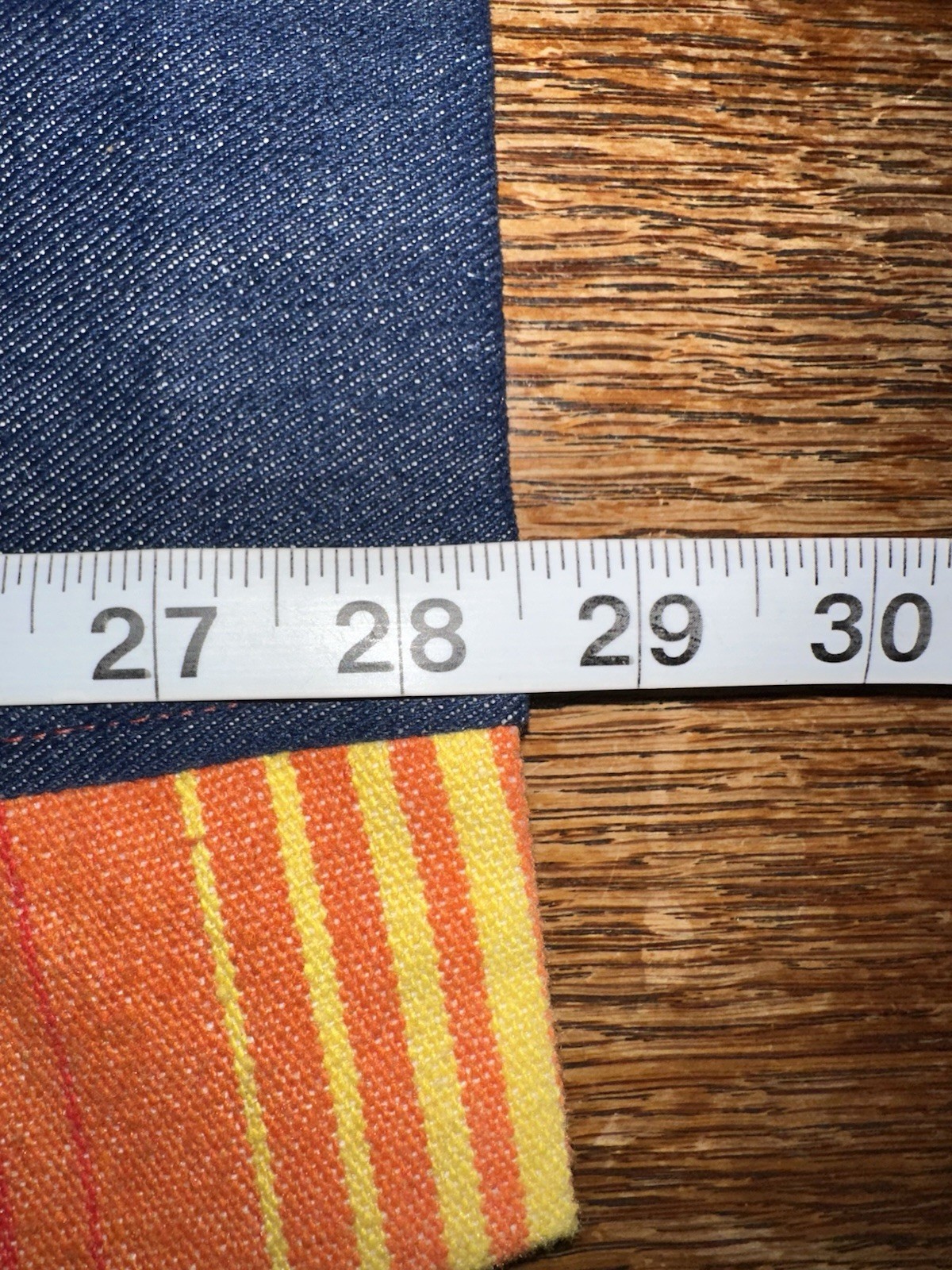 Vintage Trio of Dallas Denim Poncho Womens One Size Southwestern Aztec 80s 90s