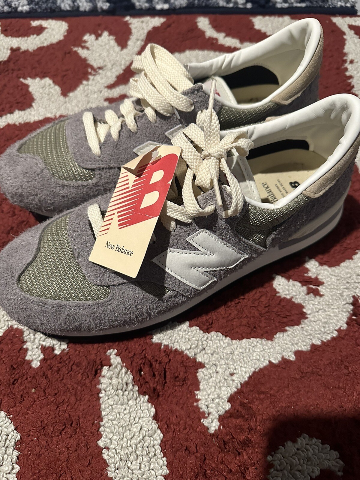 Size 9 New Balance 990v1 Made In USA x Teddy Santis Marblehead Incense M990TA1