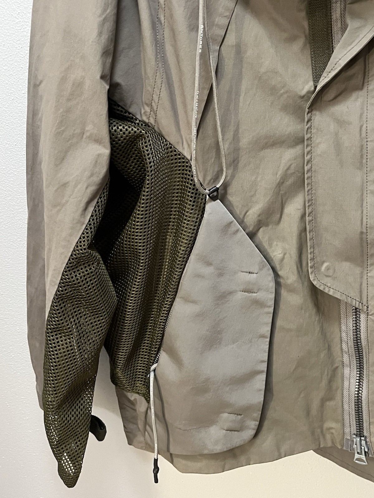 Hamcus DUSZEN AS Interstellar Brown / Gray Coat Jacket, Men’s Size 2 – Medium