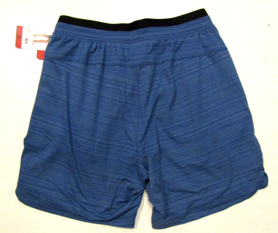 CHAMPION Blue Striped Pull-On Active Lounge Shorts NWT Mens Size Medium M