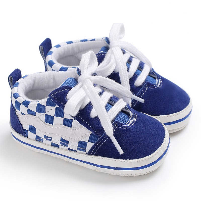 Baby Infant Classic Canvas Baby Shoes Boy Girl Soft Sole Size 1 & 3(0-18 Months)