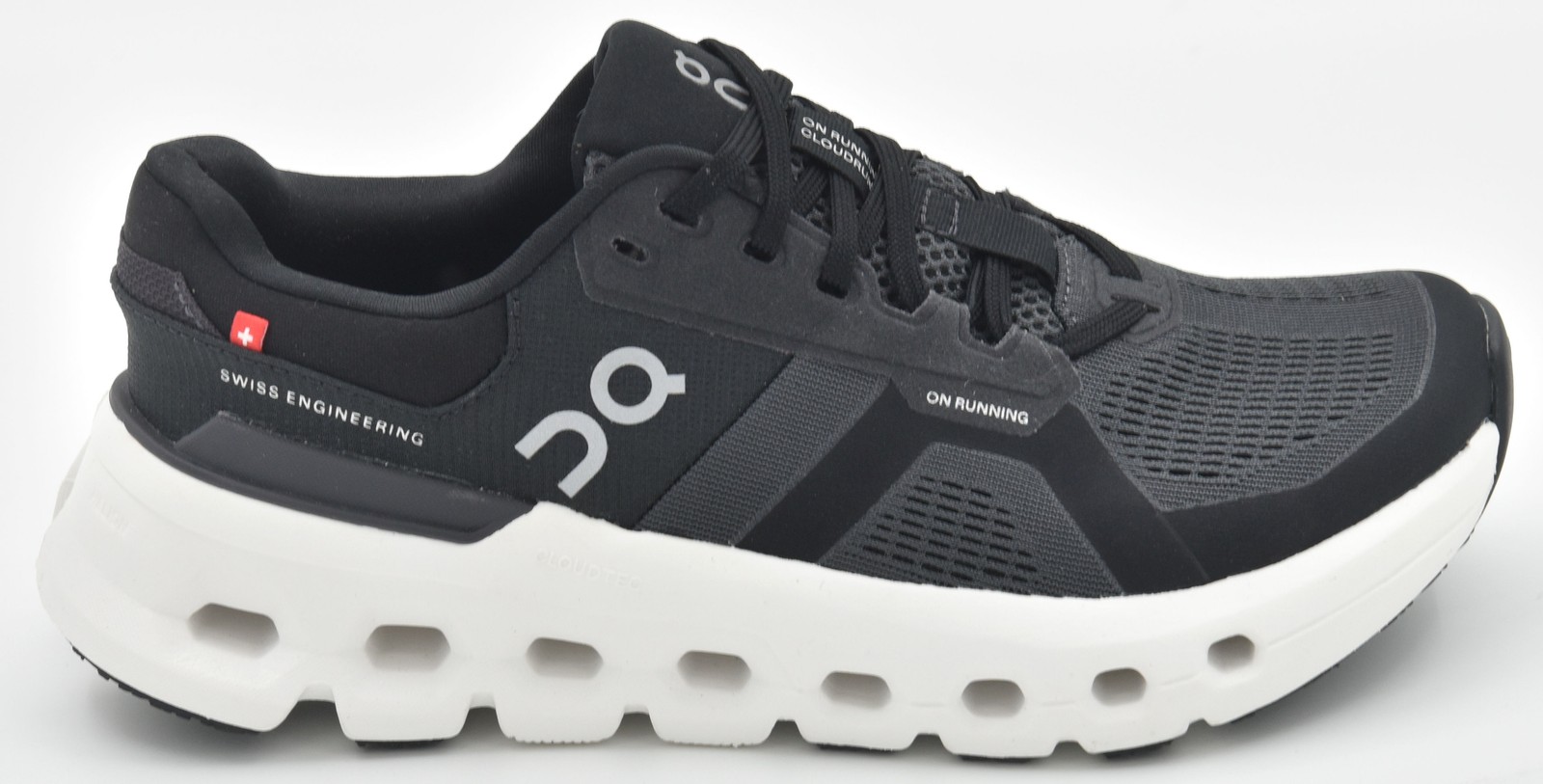 On Women’s Cloudrunner 2 Running Shoes Eclipse Black