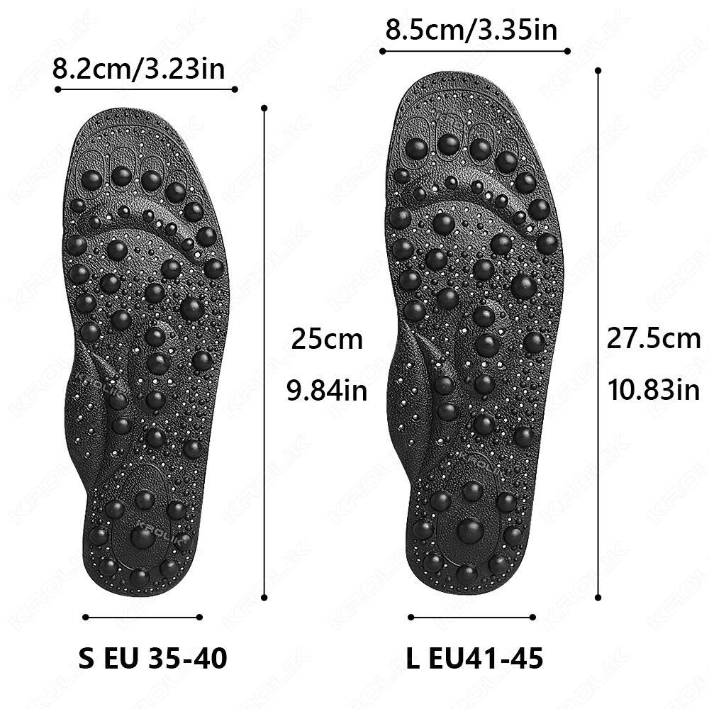 Enhanced Magnetic Therapy MassageInsoles Foot Acupressure Point TherapyBody