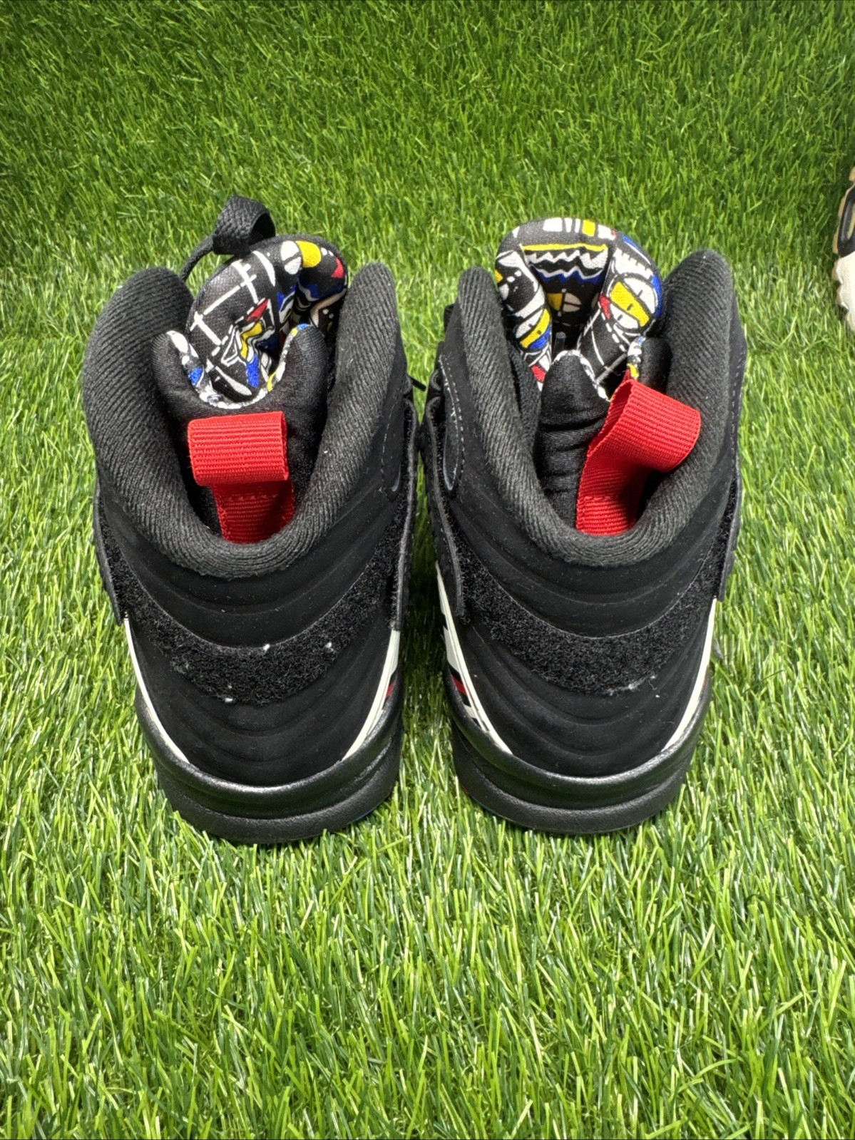 Air Jordan 8 Retro Playoffs 2023 Size 6 Men , 7.5 women Black White Red