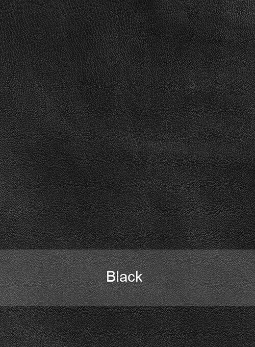 Mens Dark Black Suede Leather Shirt Jacket Casual Shacket Slim Fit Overshirt New