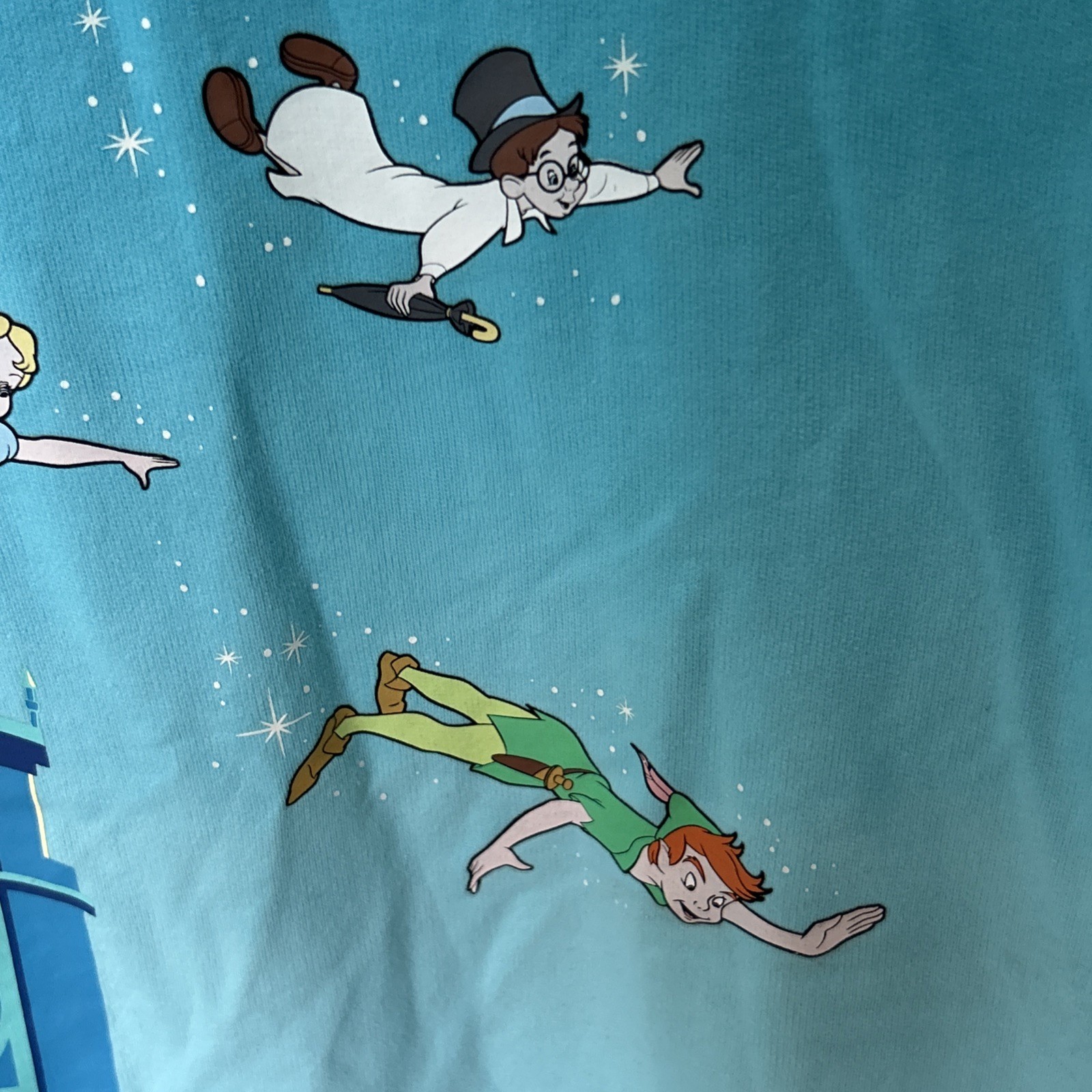Loungefly Disney Peter Pan You Can Fly Unisex Hoodie – Small