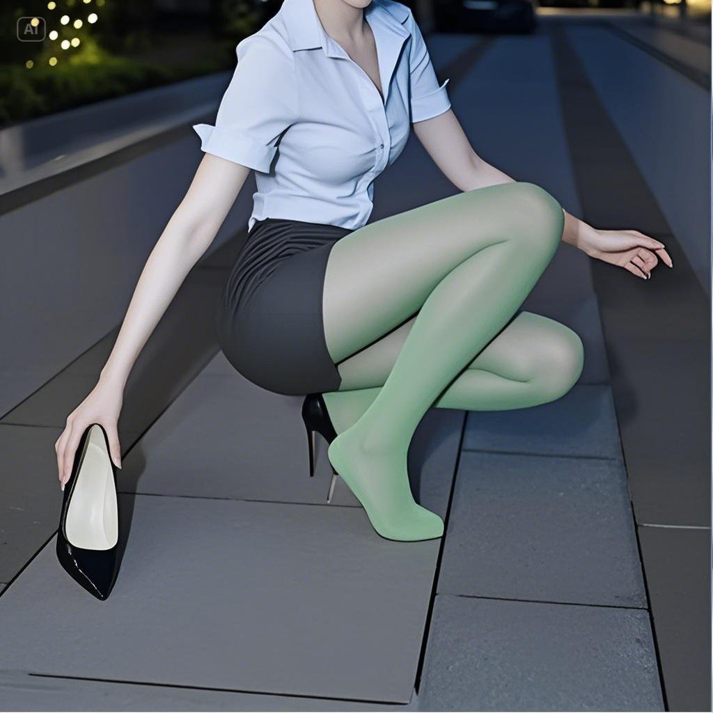 5D Glossy Oily Shiny Pantyhose Ultra-thin Bright Smooth Stockings for Women