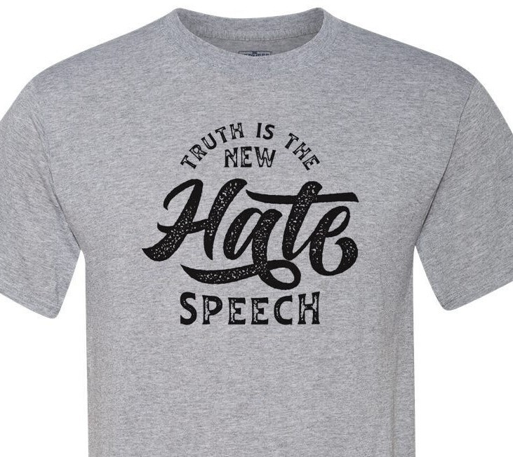Truth is the New Hate Speech – Fake News – Trump 2024 – Soft – Fast Shipping