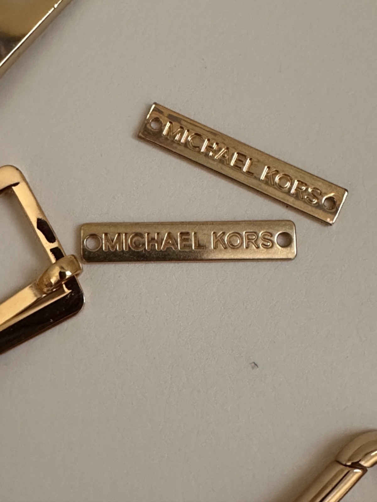 Michael Kors Authentic Gold Tone Hardware Replacement Parts
