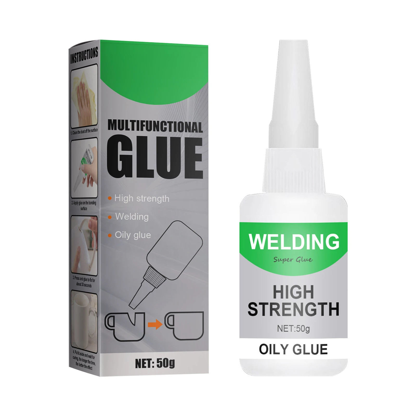 Clear Shoe Repair Adhesive Low Odor Strong Adhesive Soft Resin Shoe Glue for Fix