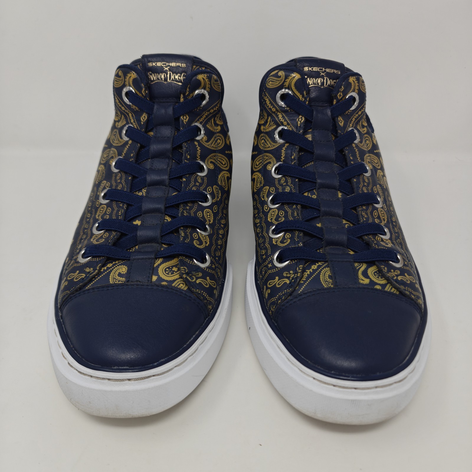 Skechers x Snoop Dogg Snoop One Double G Slip-Ins Size 10 Navy Gold