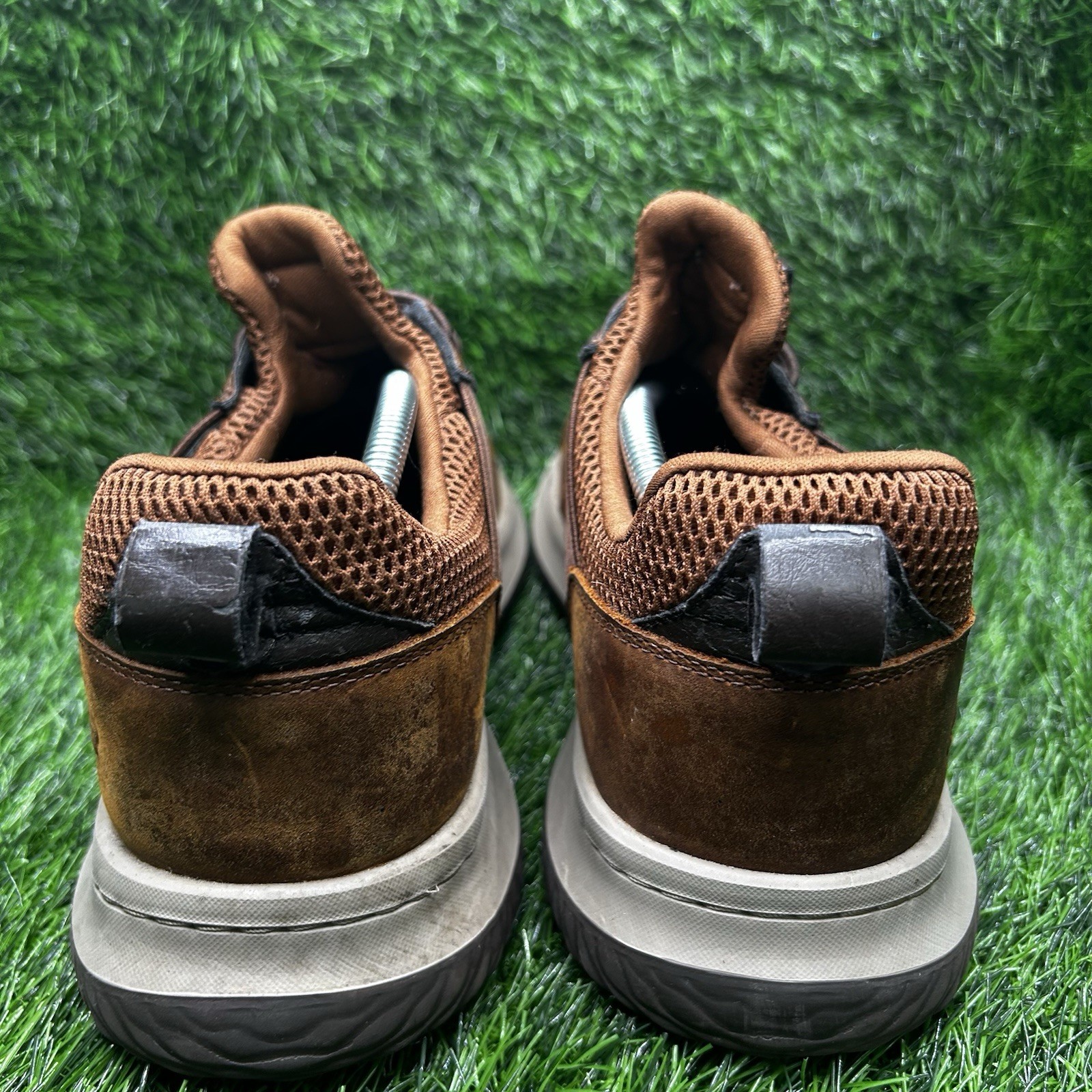 Skechers Delson-AXTON Slip On Comfort Shoes Memory Foam 65870 Dk Brown Men’s 12W