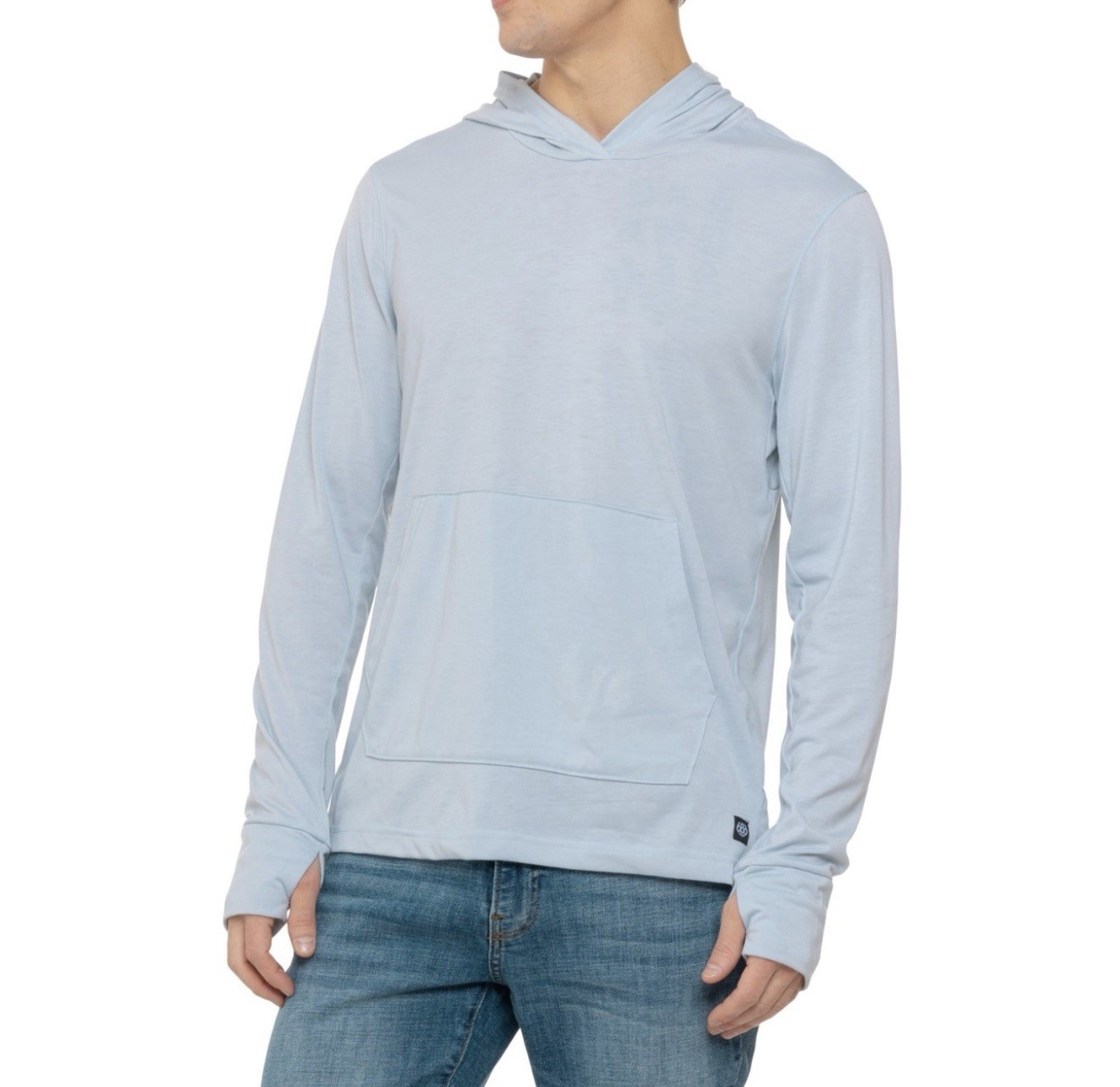 NWT 686 Everywhere DriRelease Tech Hoodie BLUE FOG Lightweight Men’s MEDIUM